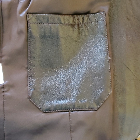 Armani Jean Leather Jacket - Picture 10 of 10